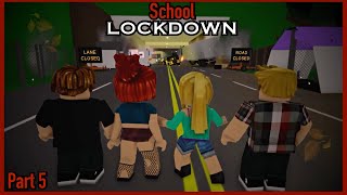 School “LOCKDOWN”🚨😨escape from lockdownRoblox BROOKHAVEN StoryPart 5vikingprincessjazmin [upl. by Anehsuc]