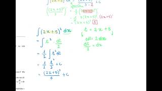 INTEGRAALREKENING substitutie les 1 [upl. by Llirrem]