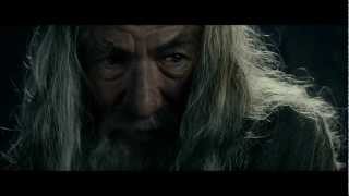 LOTR The Fellowship of the Ring  Extended Edition  Gandalf speaks to Frodo in Moria [upl. by Borchert]