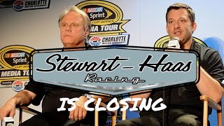 StewartHaas Racing closing down is stunning and sad [upl. by Goldfarb532]