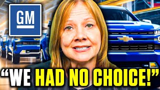 HUGE NEWS GM CEO Does The Unthinkable [upl. by Riordan53]