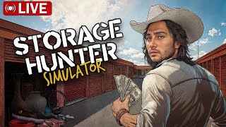 🔴LIVE ║ Storage Wars Simulator〘Storage Hunter Simulator〙 [upl. by Falk]