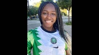 Ify Onumonu 100 caps for Gotham fc  A new star for super falcons of Nigeria Rinsola Babajide [upl. by Anaile]