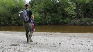 Spring Fishing On The Wolf River riverfishing teamgoogan [upl. by Lathan]