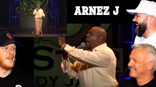 Arnez J  Def Comedy Jam REACTION  OFFICE BLOKES REACT [upl. by Oznola285]