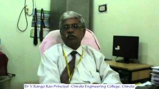 Dr V Ranga RaoPrincipalChirala Engineering CollegeChirala [upl. by Hall832]