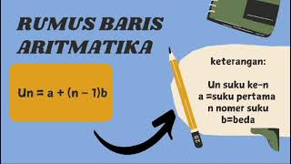 BARIS ARITMATIKA projek matematika [upl. by Gerdy417]