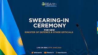 🔴LIVE SwearingIn Ceremony for New Minister of Defence and Other Officials  7 June 2023 [upl. by Nellak119]