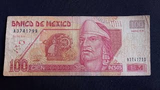 MEXICO 100 Pesos 2008  Banknote Encyclopedia [upl. by Anawd]