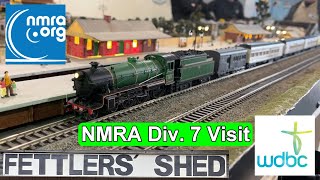 99 WDBC Fettlers Shed NMRA Div 7 Visit Sat 10082024 [upl. by Haldes]