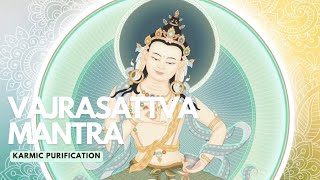 Powerful Mantra for Karmic Purification 100 Syllables of Vajrasattva [upl. by Chatterjee]