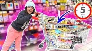 COMPRANDO MATERIAL ESCOLAR 2020 EM 5 MINUTOS SCHOOL SUPPLIES HAUL 2020 [upl. by Kurtis]