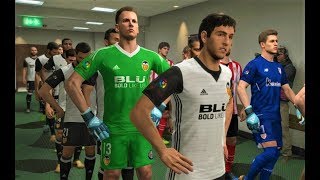 PES 2018  Athletic Bilbao vs Valencia  Gameplay PC [upl. by Berky]