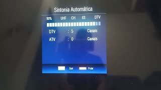 como fazer busca digital na tv semp toshiba [upl. by Cromwell681]