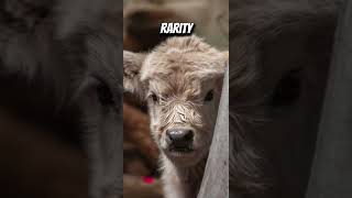 Albino Alert Rare White Bison Calf in Yellowstone [upl. by Ninnette]