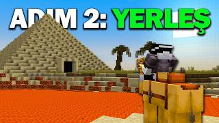 Minecraft’ın EN TEHLİKELİ Çölünde Hayatta Kalabilir miyim part2 [upl. by Ternan]