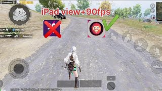 how to get iPad view90fps on mobile update 31💥 iPad view not working [upl. by Nelia927]