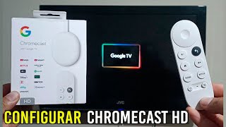 Cómo CONFIGURAR e INSTALAR Google Chromecast HD  Tutorial Completo Muy Fácil [upl. by Adian917]