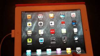 AirPlay Demo On The IPad 2 [upl. by Nosna]