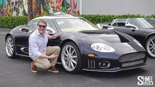 THE QUIRKIEST SUPERCAR My First Spyker C8 Laviolette Drive [upl. by Alenoel731]