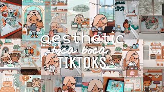 Aesthetic toca boca tiktok compilation 6  toca builds roleplays house tours grwm and more [upl. by Geaghan]