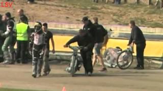 Speedway crashes Dk combo 2013 15 [upl. by Ailliw]