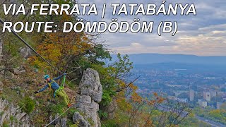 Via Ferrata  Tatabánya  Route Dömdödöm B [upl. by Nylahsoj149]