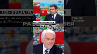 Traité de pleutre il humilie Pascal Praud 😳 shortvideo macron lepen lfi cnews pascalpraud [upl. by O'Neill]