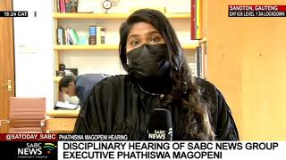 Outcomes of the SABC hearing into Phathiswa Magopeni so far Hasina Gori [upl. by Seale]