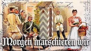 Morgen marschieren wir German soldier songEnglish translation [upl. by Enomahs]