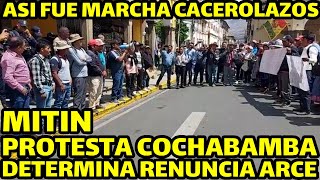 MARCHA DE LOS SECTORES SOCIALES LLEGAN HASTA PLAZA 14 SETIEMBRE DE COCHABAMBA [upl. by Eissej]