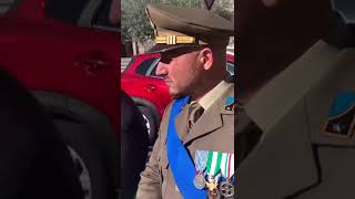 Comune di Sanza invitato il Capitano Luca Taddei Comando Comprensorio Esercito Italiano di Persano [upl. by Zolnay732]