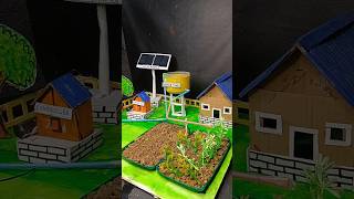 Solar Irrigation System Model For School  Irrigation Model [upl. by Trueman]