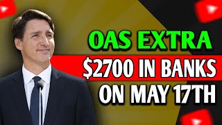 OAS Payout Arrives Get an Extra 2700 in OAS  Announcement by the Government of Canada For all 65 [upl. by Aneroc424]