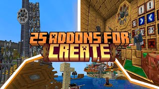 Top 25 Create Mod Addons [upl. by Enelia]