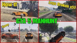 GTA 5 MANHUNT  Dominator GTX vs Toredor [upl. by Lindblad]