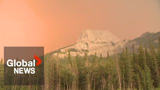 Alberta wildfires Jasper 1st responders evacuating as blazes ramp up [upl. by Alli]