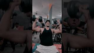 Dumbbell press🔥🔥🤟😊 with output🪢 [upl. by Ignaz]