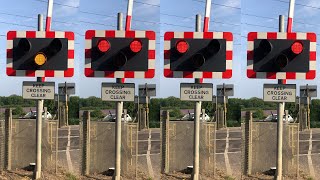 Palgrave Crossing Road Level Crossing [upl. by Stephi]