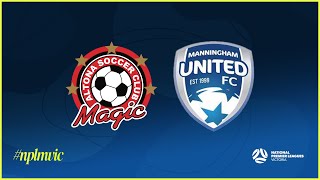 2024 NPLMVIC Round 26 Altona Magic SC v Manningham United Blues FC [upl. by Suirad]