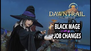 FFXIV Dawntrail  Heres an InDepth Look at the Changes to Black Mage [upl. by Fonsie915]