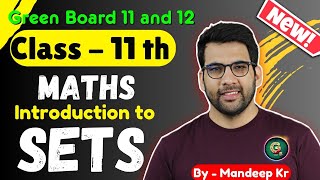 Class  11 Maths Introduction to Sets chapter 1 CBSE NCERT  What are sets GREENBoard [upl. by Akital820]