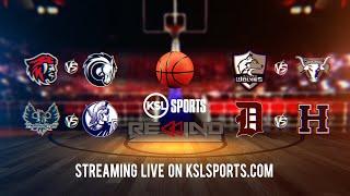 Rewind  Farmington vs Layton Boys Basketball 22624 [upl. by Trawets]