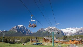 See Canada’s legendary Lake Louise from the sky [upl. by Avlis]