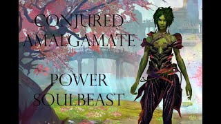 Conjured Amalgamate CM  Power Soulbeast Hammer  SwordAxe  Bread Guild Wars 2 Raids [upl. by Gauldin]