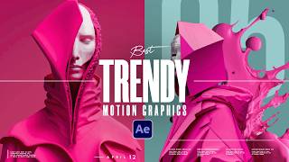 10 Trendy After Effects Motion Graphics to Use in 2024 [upl. by Rabaj]