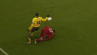 Thierry Henry crazy run vs Jamie Carragher [upl. by Almire]