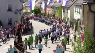 Feuerwehr Festzug Mai 2013 in Neuhaus an der Waldnaab [upl. by Marder]