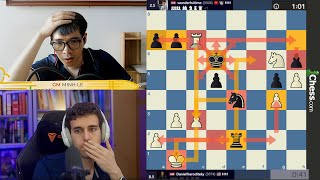 EndGame GENIUS GM Daniel Naroditsky vs GM Tuan Minh Le [upl. by Picco587]