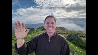 Climbing Barometer Mountain on Kodiak Island Alaska What a barometer does Spiritual illustration [upl. by Wat]